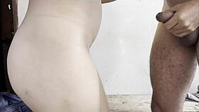 her wonderful pussy and ass bouncing on a smooth dick during workout