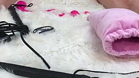 I Gave Her Amazing Body Oil Massage Then I Fucked Her Pussy And Asshole With Glass Dildo So Hard And She Loved It Sent Her Home To Husband Used Up And Swollen