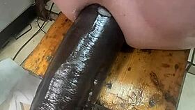 Huge hankeys toys and three at once at the end