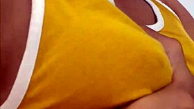 Petite Babe Screams, 'I Want That Monster Cock In My Tight Pussy!'