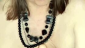 watch the mature milf with huge tits fucking in pov and masturbating.