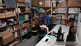 dude, this policeman totally nails a suspect caught near the store, wild stuff! 😲