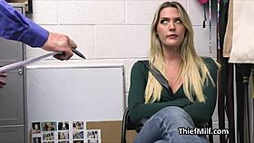 Makeup thief gets fucked after being strip searched