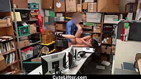 mall guard strips teen 18+ for stolen merch