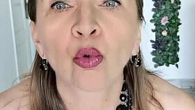 watch the mature milf with huge tits fucking in pov and masturbating.