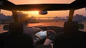 gta 5 franklin gets a hooker service