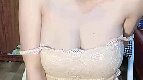 Glassed Vietnamese Girl Teases with Solo Play—What’s She Hiding?