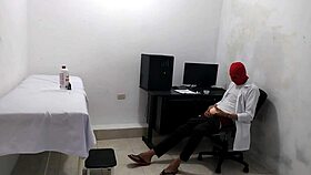 Perverted Doctor Masturbates After Treating Cute Patient