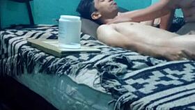 Intimate Massage For Skinny Boy With Sensual Touch