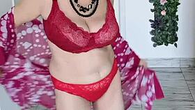 watch the mature milf with huge tits fucking in pov and masturbating.