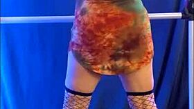 Hotwife Steffi hippie witch pussy dance dirty bits with masturbation and toys!