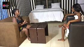 Black Eve Experiences Her First Intense Orgasm With Girlfriend!