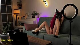 A Secret Admirer's Gift Drove A Webcam Girl To Ride A Dragon Dildo