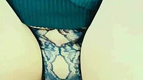My husband fantasizes about his attractive wife in lingerie