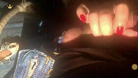 Wife gives husband a treat in the cinema