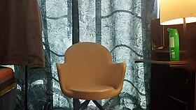 he showed his big dick to his friend on the video call