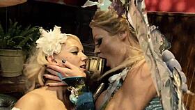 Sapphic Threesome Party with Cindy Behr and Lou Lou Using Sex Toys