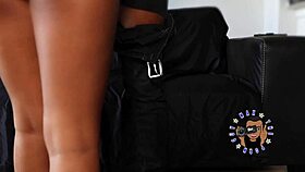 Hazel arrived for more than a handjob