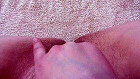 Hairy Brunette Squirt Orgasms While Getting Ass Fucked and Jerking Clit in Fetish Scene