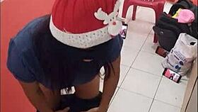 in hospital, no patients, showing my ass, horny for fuck