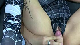 My girlfriend gave me an epic creampie gift on my birthday. Best dorm surprise with shaved action!