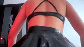 I twerk my round ass on his big cock.