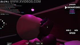 lesbian sex with that bimbo slut and futanari fembull