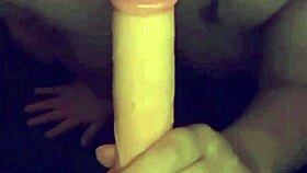 I love sucking on my dildo