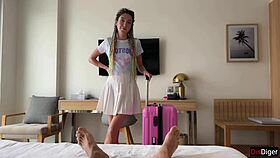 Sharing a Bed with My Stepsister - DAMN She Forgot to Wear Panties