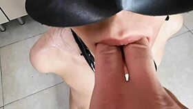 wild anal with the bank expert, intense oral action on pussy and ass