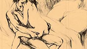 hey, check out these cool vintage erotic drawings from way back.