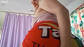 humpday: milf spreads for biker in ass worshiping fetish.