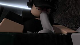 Couldn't sleep, so I sucked my boyfriend's cock while he slept in the bedroom?