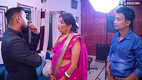 Horny Husband Shares Innocent Wife for Wild Threesome Action