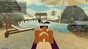 98 Roblox Porn: Teasing Ebony In Anal Group Sex.