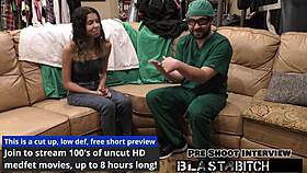 Aria Nicole gets an unexpected creampie from Doctor Tampa during exam