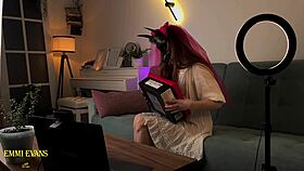 A Secret Admirer's Gift Drove A Webcam Girl To Ride A Dragon Dildo