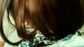 Intense deepthroat leads to cum eating