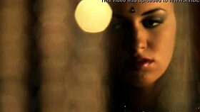 An Indian goddess gracefully undresses, teasing with her nude body