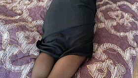 Syrian girl in hijab has hard sex with a hot guy damn it