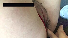 Giving oral to my girlfriend's wet pussy, making her squirt at home