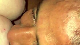 Brunette With Big Natural Tits Deepthroats Hard In Homemade Video