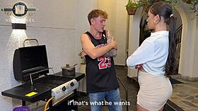 I’m always late, but his quickie doggystyle before family dinner was worth it