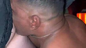 Brunette With Big Natural Tits Deepthroats Hard In Homemade Video