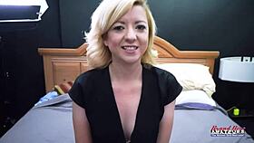 ever wonder what a horny blonde cutie like keyton does with a dick and ass before getting banged?