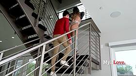 Blonde milfs natalia starr mylflove engage in muff diving licking seduction process with young 18+.