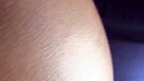 amateur teen swallows cum in interracial first time