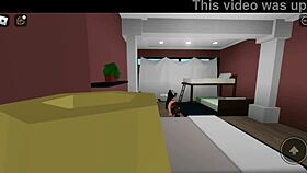 A Quick Trio With A Goth And A Latina In Roblox Brookhaven Involves Oral Sex And Vagina Play