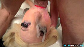 kenzie asks, 'want to see me swallow cum from this big cock?'