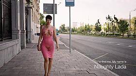 i cut my dress and showed it outside